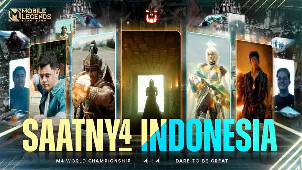 M4 Segera Hadir di Indonesia! MLBB Merilis Video "Saatny4 Indonesia"